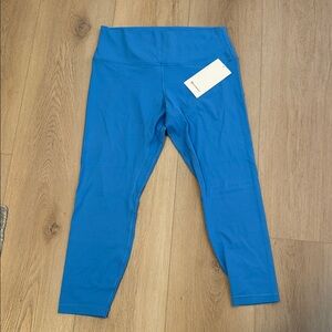 NWT lululemon athletica Pool Party Blue Align Leggings